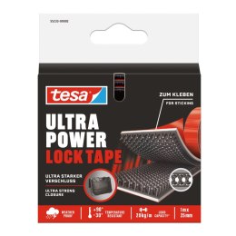 Rzep sprzylep.wew.zew.ultrapowerlock 1para 1m:25mm czarny