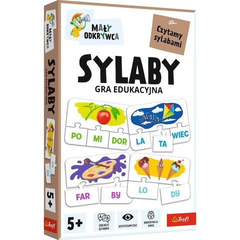 GRA - Sylaby / Mały Odkrywca Trefl 02813 GRA - Sylaby / Mały Odkrywca Trefl 02813