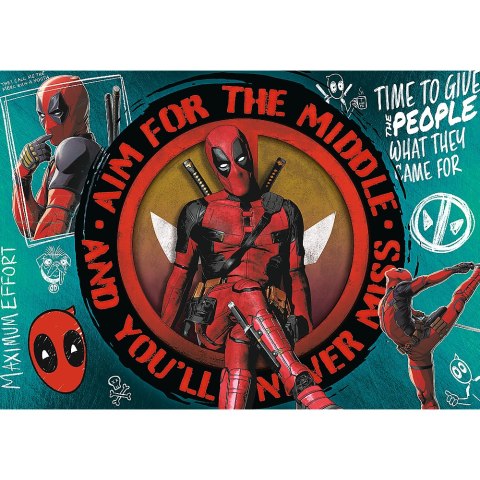Puzzle - 1000 Premium Plus - Deadpool Trefl - 10835 Puzzle - 1000 Premium Plus - Deadpool Trefl - 10835