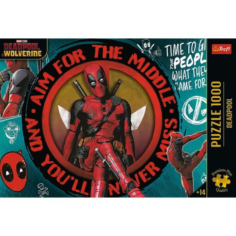 Puzzle - 1000 Premium Plus - Deadpool Trefl - 10835 Puzzle - 1000 Premium Plus - Deadpool Trefl - 10835