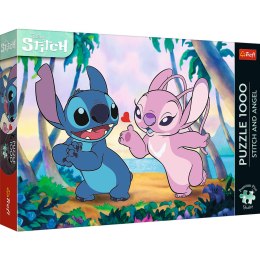 Puzzle - 1000 Premium Plus - Stitch and Angel Trefl 12079