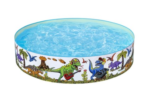 Basen Ogrodowy Dinozaury 183 cm x 38 cm Bestway 55022 Basen Ogrodowy Dinozaury 183 cm x 38 cm Bestway 55022