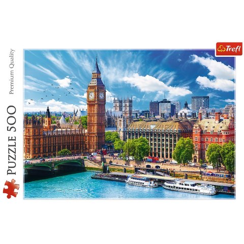 Puzzle 500 el. Słoneczny Londyn - Trefl 37329 Puzzle 500 el. Słoneczny Londyn - Trefl 37329