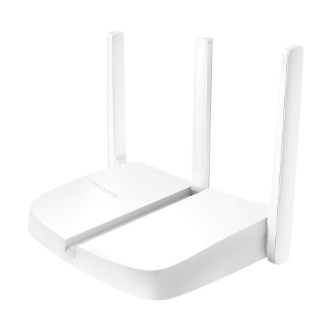 ROUTER MW305R, bezprzewodowy, jednopasmowy, 300 Mb/s, 802.11n/g/b, 3xLAN, 1xWAN, 3 anteny/ MERCUSYS ROUTER MW305R, bezprzewodowy, jednopasmowy, 300 Mb/s, 802.11n/g/b, 3xLAN, 1xWAN, 3 anteny/ MERCUSYS