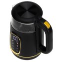 AD 1305 black gold Czajnik elektryczny szklany led z regulacją temperatury 1,7l