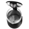 AD 1305 black gold Czajnik elektryczny szklany led z regulacją temperatury 1,7l