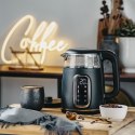 AD 1305 black gold Czajnik elektryczny szklany led z regulacją temperatury 1,7l