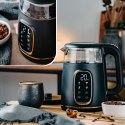 AD 1305 black gold Czajnik elektryczny szklany led z regulacją temperatury 1,7l