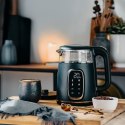 AD 1305 black gold Czajnik elektryczny szklany led z regulacją temperatury 1,7l
