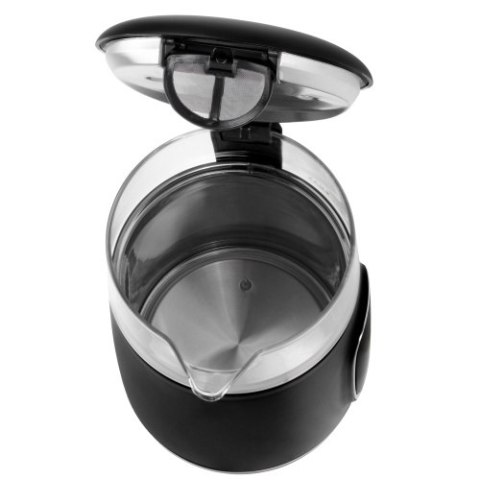 AD 1305 black silver Czajnik elektryczny szklany led z regulacją temperatury 1,7l AD 1305 black silver Czajnik elektryczny szklany led z regulacją temperatury 1,7l