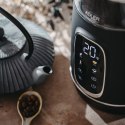AD 1305 black silver Czajnik elektryczny szklany led z regulacją temperatury 1,7l