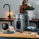 AD 1305 grey Czajnik elektryczny szklany led z regulacją temperatury 1,7l