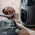 AD 1305 grey Czajnik elektryczny szklany led z regulacją temperatury 1,7l