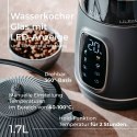 AD 1305 grey Czajnik elektryczny szklany led z regulacją temperatury 1,7l