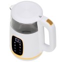 AD 1305 white gold Czajnik elektryczny szklany led z regulacją temperatury 1,7l