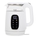 AD 1305 white silver Czajnik elektryczny szklany led z regulacją temperatury 1,7l