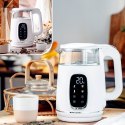 AD 1305 white silver Czajnik elektryczny szklany led z regulacją temperatury 1,7l