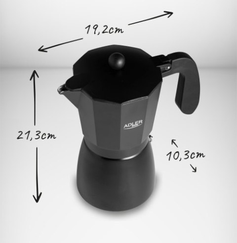 AD 4429 Kawiarka ? zaparzacz do kawy espresso - 520ml AD 4429 Kawiarka ? zaparzacz do kawy espresso - 520ml