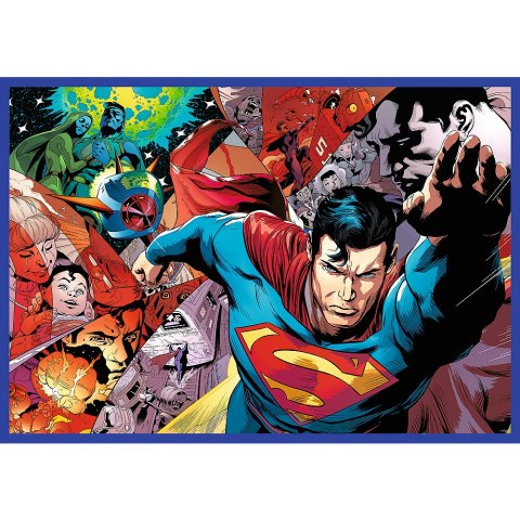 Puzzle - 4x250 - Odwaga Supermana - Warner Superman Trefl 13340 Puzzle - 4x250 - Odwaga Supermana - Warner Superman Trefl 13340