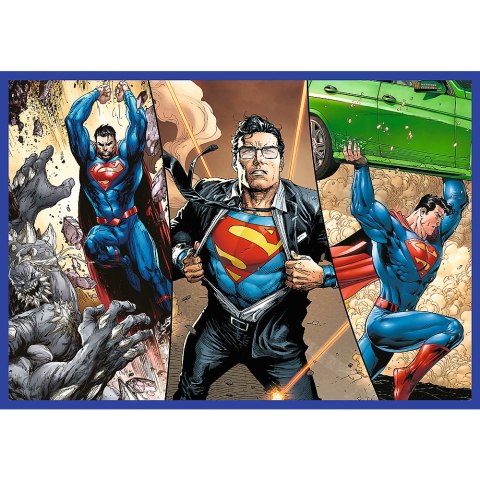 Puzzle - 4x250 - Odwaga Supermana - Warner Superman Trefl 13340 Puzzle - 4x250 - Odwaga Supermana - Warner Superman Trefl 13340
