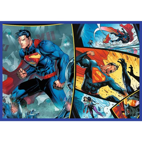 Puzzle - 4x250 - Odwaga Supermana - Warner Superman Trefl 13340 Puzzle - 4x250 - Odwaga Supermana - Warner Superman Trefl 13340