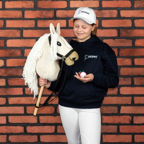 Hobby Horse Skippi A3 - Almond - Ecru - Jasny beż - kantar i wodze Hobby Horse Skippi A3 - Almond - Ecru - Jasny beż - kantar i wodze