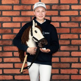 Hobby Horse Skippi A3 - Biszkopt - Jasny beż i brąz - kantar i wodze