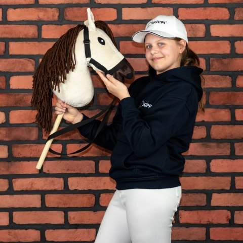 Hobby Horse Skippi A3 - Biszkopt - Jasny beż i brąz - kantar i wodze Hobby Horse Skippi A3 - Biszkopt - Jasny beż i brąz - kantar i wodze