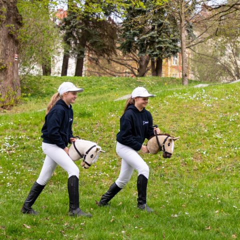 Hobby Horse Skippi A3 - Karmel - Beżowy - kantar i wodze w zestawie Hobby Horse Skippi A3 - Karmel - Beżowy - kantar i wodze w zestawie