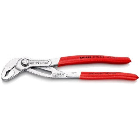 SZCZYPCE NASTAWNE DO RUR COBRA 250MM, CHROM KNIPEX SZCZYPCE NASTAWNE DO RUR COBRA 250MM, CHROM KNIPEX