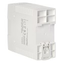 Zasilacz przemysłowy, na szynę DIN, 24VDC, 2,5A, 60W, w plastikowej obudowie