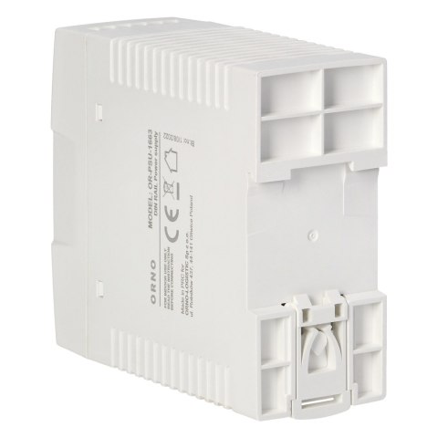 Zasilacz przemysłowy, na szynę DIN, 24VDC, 2,5A, 60W, w plastikowej obudowie Zasilacz przemysłowy, na szynę DIN, 24VDC, 2,5A, 60W, w plastikowej obudowie
