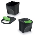 Kosz na śmieci Keden SORTI BOX - czarny recykling