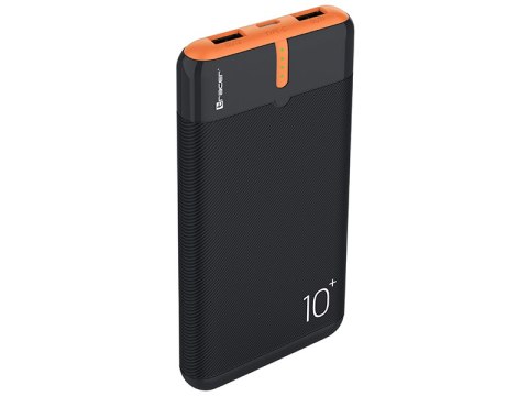 Power bank TRACER EnerGo 10000mAh black/orange Power bank TRACER EnerGo 10000mAh black/orange