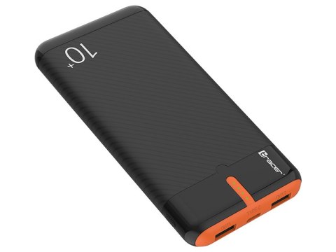 Power bank TRACER EnerGo 10000mAh black/orange Power bank TRACER EnerGo 10000mAh black/orange