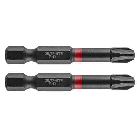 Bity udarowe PH3 x 50 mm, 2 szt. Bity udarowe PH3 x 50 mm, 2 szt.