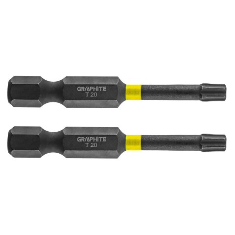 Bity udarowe TX20 x 50 mm, 2 szt. Bity udarowe TX20 x 50 mm, 2 szt.