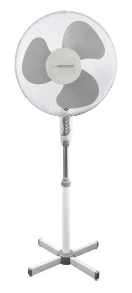 EHF001WE Esperanza wentylator 16'' stojący hurricane biało-szary EHF001WE Esperanza wentylator 16'' stojący hurricane biało-szary