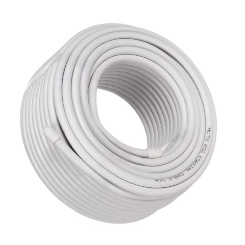 Kabel koncentryczny Maclean, Przewód antenowy satelitarny, RG6 1.02CU+4.8FPE+CU/P+32*0.12CU+6.8PVC, 25M, MCTV-470 Kabel koncentryczny Maclean, Przewód antenowy satelitarny, RG6 1.02CU+4.8FPE+CU/P+32*0.12CU+6.8PVC, 25M, MCTV-470