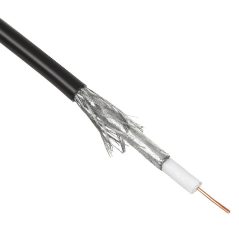 Kabel przewód koncentryczny antenowy/satelitarny Maclean, żelowany, ziemny, zewnętrzny, RG6, 75Ohm, 100M, MCTV-477 Kabel przewód koncentryczny antenowy/satelitarny Maclean, żelowany, ziemny, zewnętrzny, RG6, 75Ohm, 100M, MCTV-477