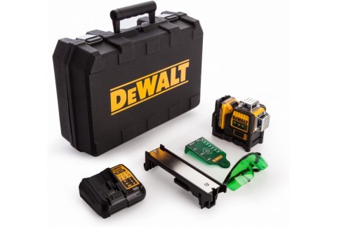 LASER LINIOWY 3-PŁASZCZYZNOWY 10,8V 2,0AH ZIELONA WIĄZKA DEWALT LASER LINIOWY 3-PŁASZCZYZNOWY 10,8V 2,0AH ZIELONA WIĄZKA DEWALT