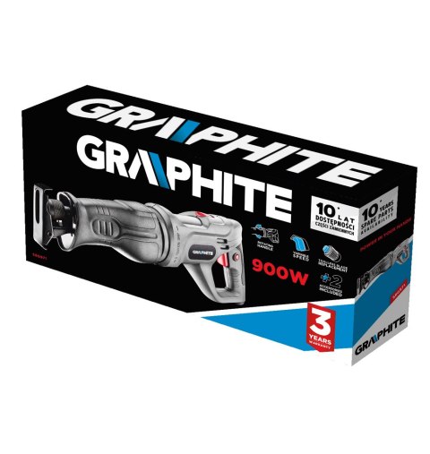 Pilarka szablowa 900W, skok 20 mm, ilość suwów 0-2600 min??, karton Pilarka szablowa 900W, skok 20 mm, ilość suwów 0-2600 min??, karton