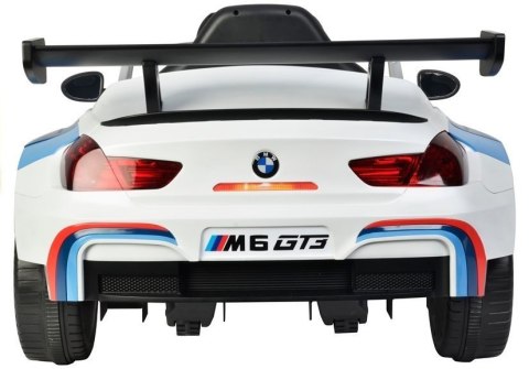 Auto na Akumulator BMW M6 GT3 Biały Auto na Akumulator BMW M6 GT3 Biały