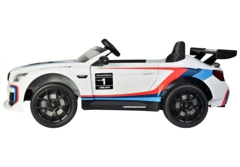 Auto na Akumulator BMW M6 GT3 Biały Auto na Akumulator BMW M6 GT3 Biały
