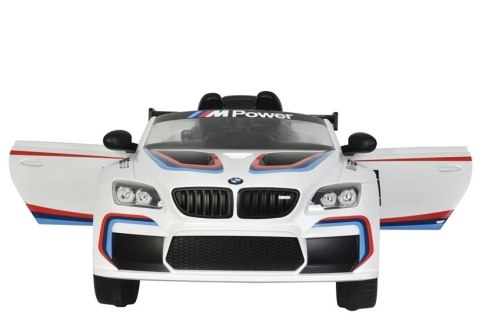 Auto na Akumulator BMW M6 GT3 Biały Auto na Akumulator BMW M6 GT3 Biały