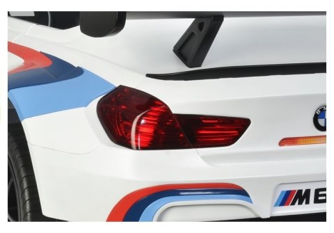Auto na Akumulator BMW M6 GT3 Biały Auto na Akumulator BMW M6 GT3 Biały