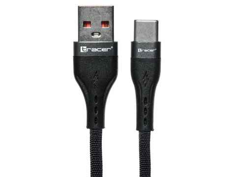 Kabel TRACER USB A - Typ C 1m BK Kabel TRACER USB A - Typ C 1m BK