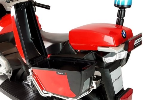 Motor na Akumulator BMW R1200 Policja Czerwony Motor na Akumulator BMW R1200 Policja Czerwony