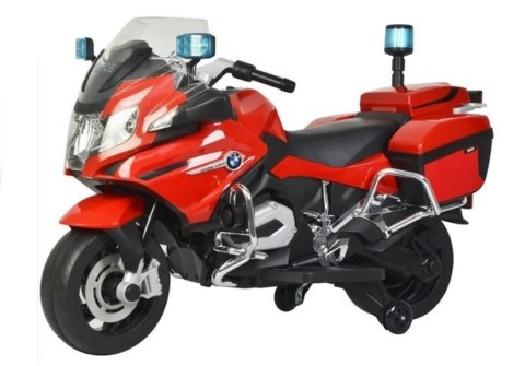 Motor na Akumulator BMW R1200 Policja Czerwony Motor na Akumulator BMW R1200 Policja Czerwony