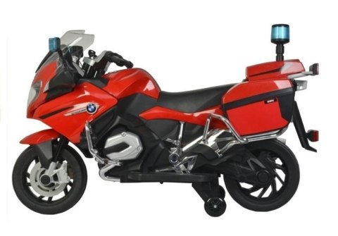 Motor na Akumulator BMW R1200 Policja Czerwony Motor na Akumulator BMW R1200 Policja Czerwony